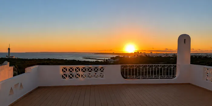 Gaivota Nest | Golden Ocean View — terraço